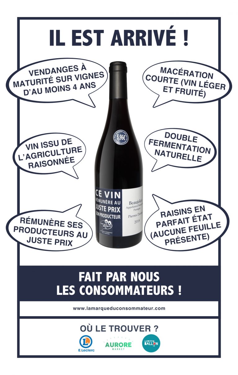vin beaujolais des consommateurs
